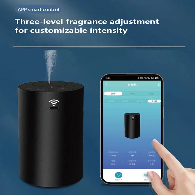 Portable Car Aroma Diffusers APP Connected Fragrance Smell Distributor Suitable for Office Home Car Fragrance Diffusers Magic Electronics S43850f1457804ac5b14b1bfb363c6e7aa