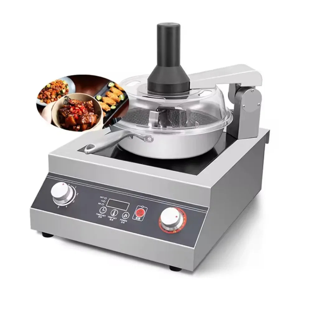 Commercial Cooking Robot Machine All-in-One Kitchen Cooker with Blender, Multifunctional, Fast Heat, Easy Clean, for Restaurant - Magic Electronics