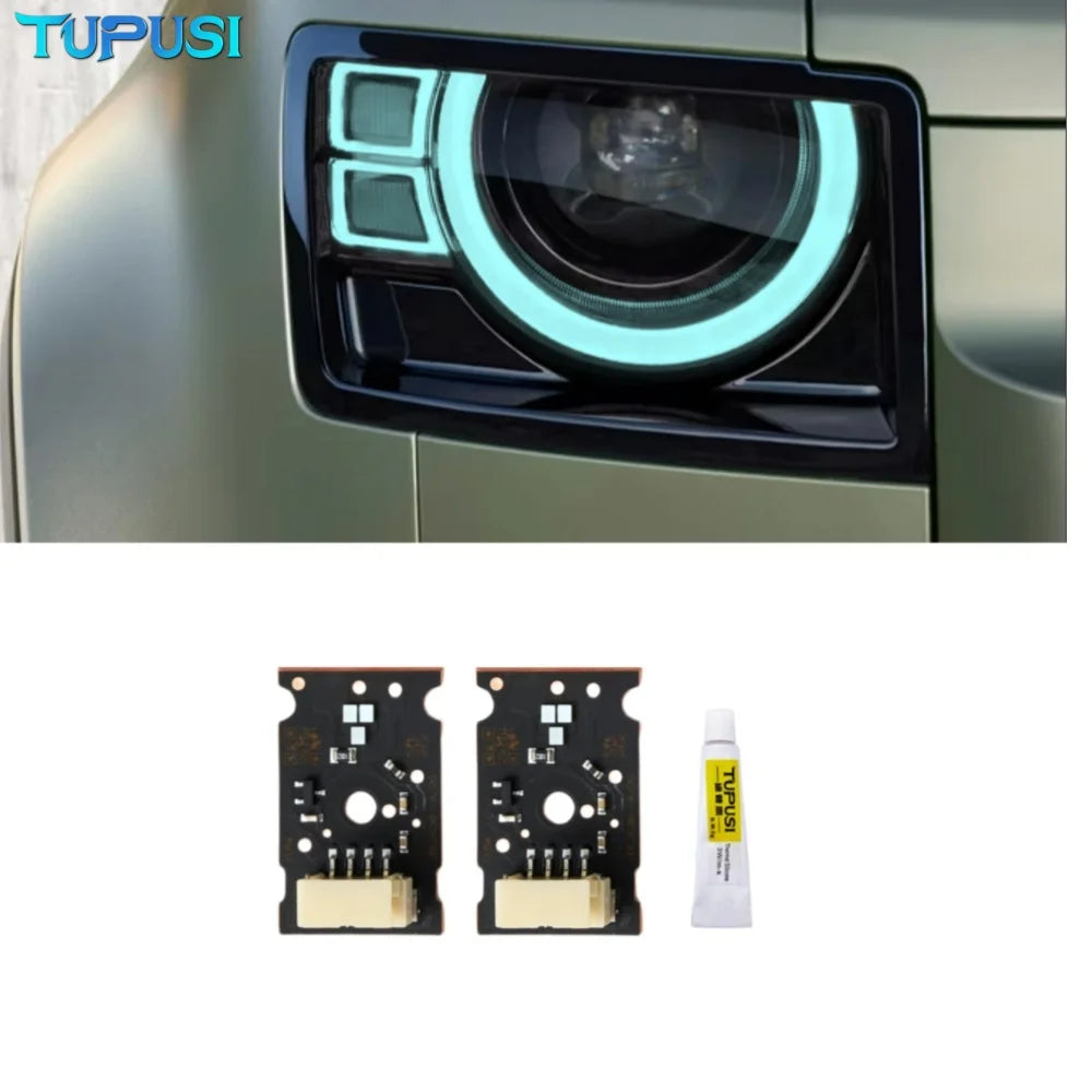 LED DRL Chip Light Module for Land Rover Defender L663 CML-G5M3 5120-1 UBL3036 Headlight Daytime Running Light Amber red blue ice-blue Magic Electronics S45a6d57d14804a35959bfba3af819bc9z ice-blue