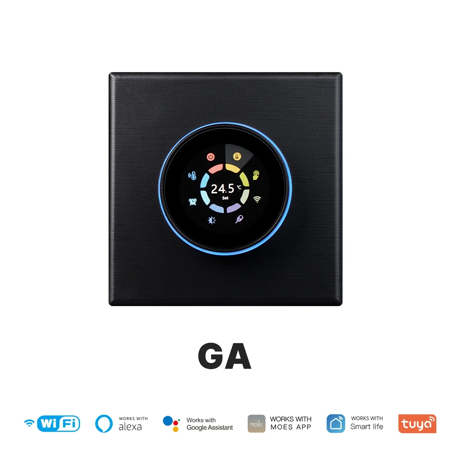WiFi Smart Home Heating Knob Thermostat Temperature Controller For Water Gas Boiler Electric Heating Works with Alexa GoogleHome - Magic Electronics