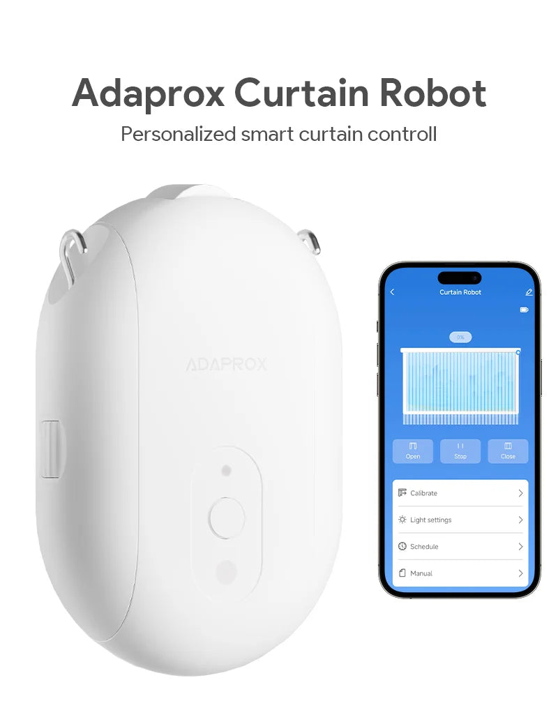 Tuya Smart Curtain Robot Bluetooth/Zigbee Rail Curtain Robot Electric Drive Track Rod Automatic Curtain Opener Voice Control Magic Electronics S45e88bde419a49faa727cc2600f02494r