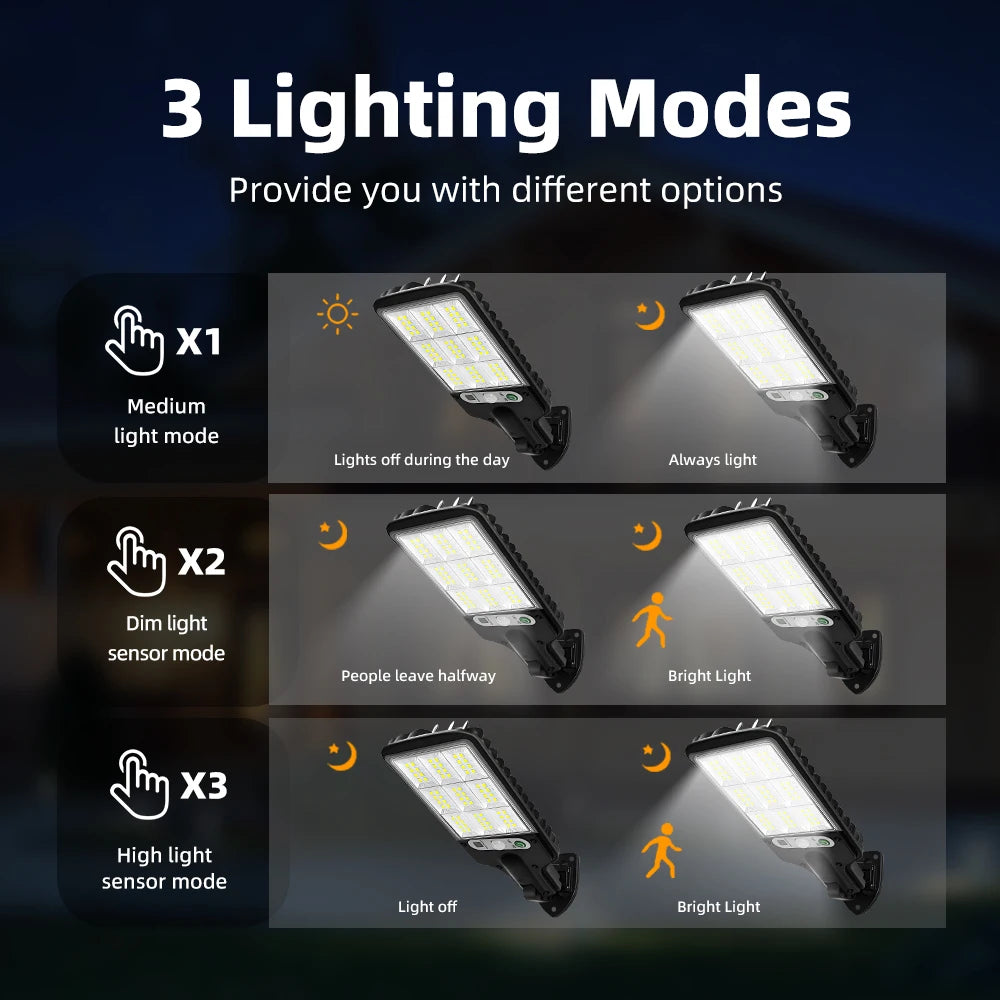 1/8pc Solar Outdoor Floodlight Security Wireless Lamp Illumination for Driveway Patio Garage Pathway Energy-Efficient LED Garden Magic Electronics S4646898d327546ad8d5d5064036803fdM