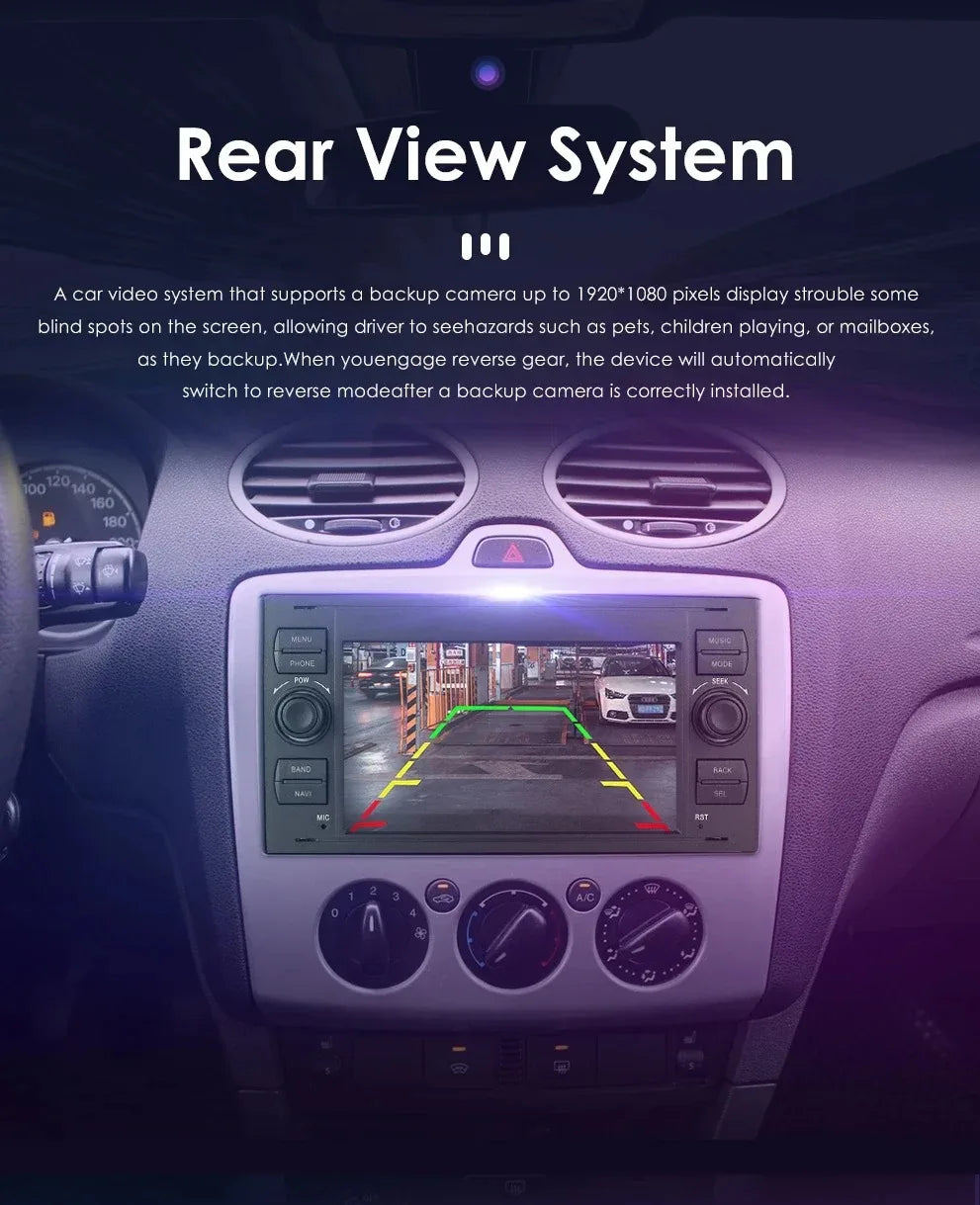7' Car Radio with Wireless Carplay Android Auto Bluetooth FM for Ford Mondeo Fiesta S-max Focus Galaxy Transit Fusion Connect K Magic Electronics S4792facdcf474219b8514ce59c4184b4L