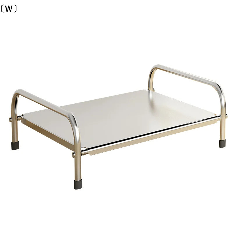 〔W〕Kitchen Stainless Steel Induction Cooker Rack Floor Mounted Multifunctional Shelf Gas Stove Support Kitchen Accessories - Magic Electronics