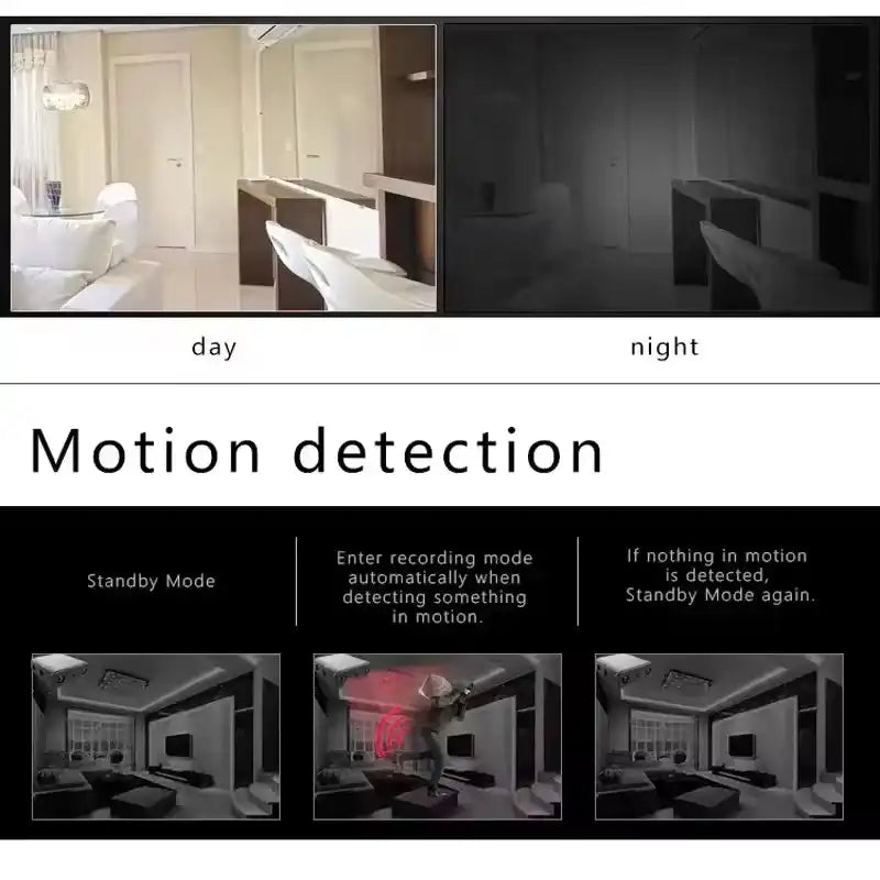 1080P HD Mini Wifi Camera XD Wire Camera Smart Home Security indoor Anti-theft IP Camera Video Voice APP Real-time Cam - Magic Electronics