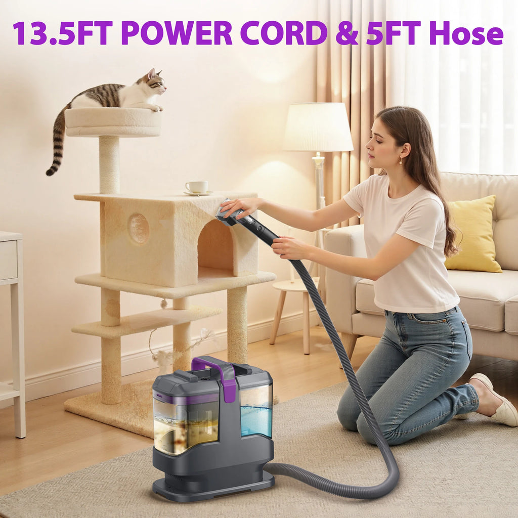 C9 Spot Vacuum Cleaner 1.4m Hose Corded Carpet Vacuum Cleaner with Wet Sprayer For Sofa Car - Magic Electronics