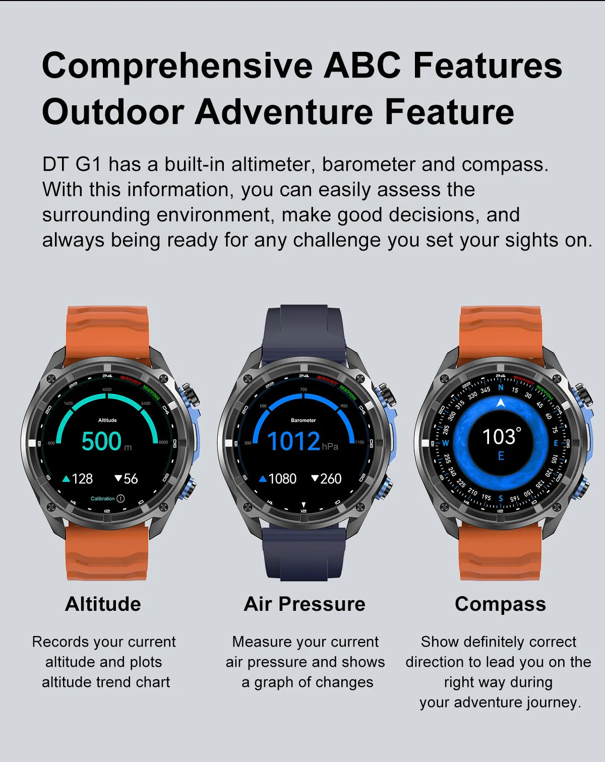 2026 New T-REX Pro Dual-Band AGPS Smartwatch Built-in Offline Map 10ATM Waterproof 30-Days Battery Compass Men Militray Watches - Magic Electronics