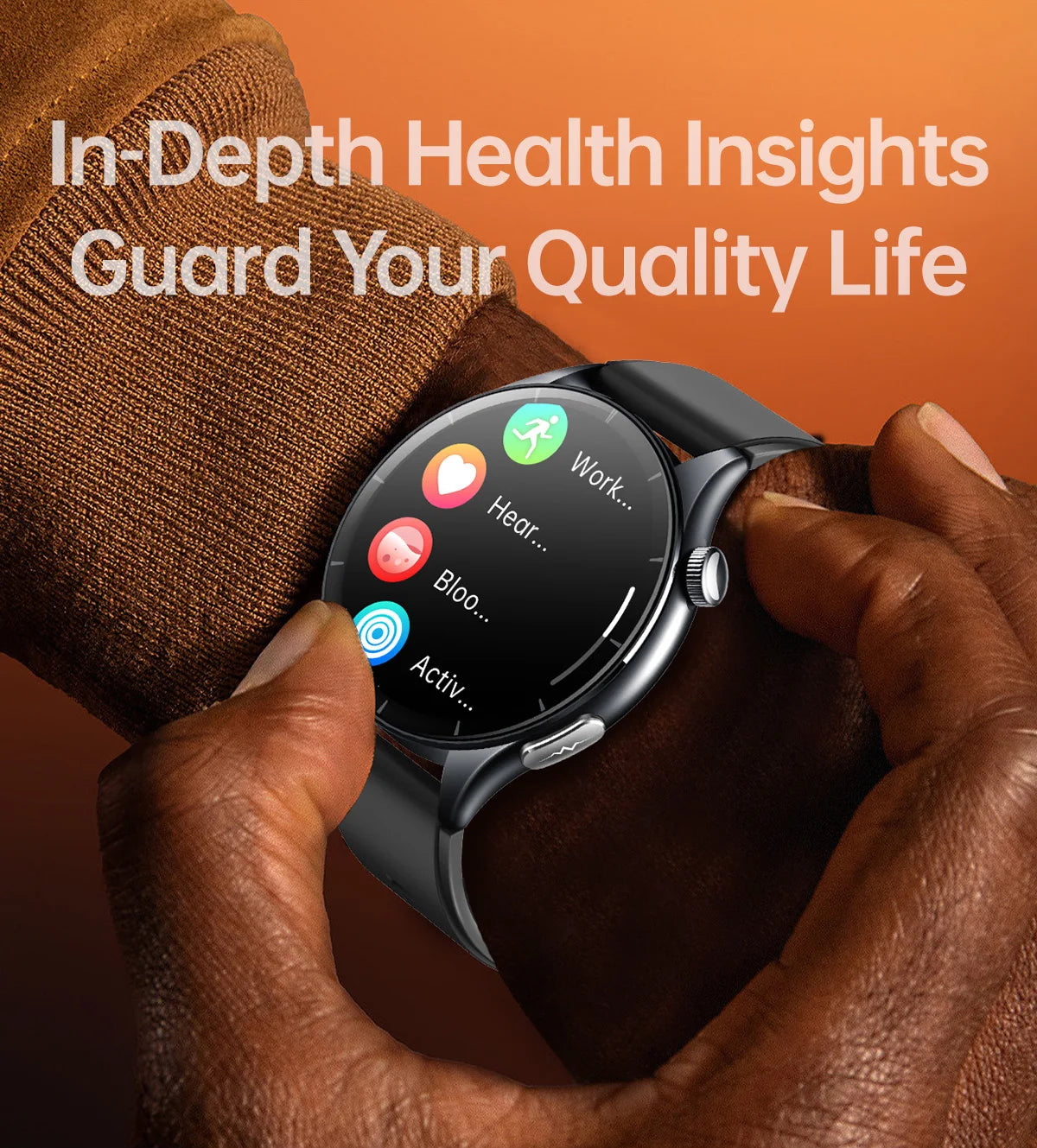 New upgrade High end Analysis Health Smart Watch Sapphire screen ECG Uric Acid BP Blood Oxygen Body Fat HD Call NFC Smart Watch Magic Electronics S4cf0548b2815449e9202cf379f46ad57I
