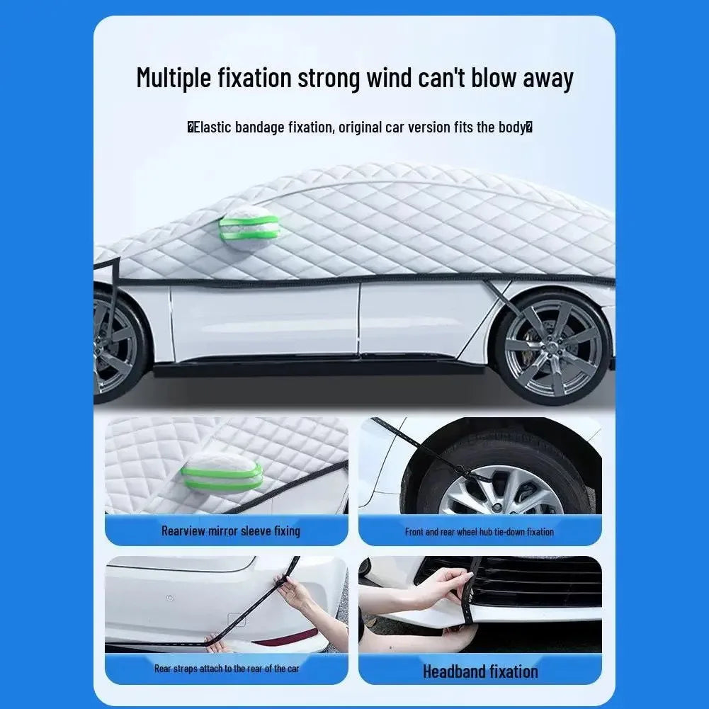 Custom Car Covers Clothing Hatchback/Sedan/SUV/MPV | Waterproof, UV, Snowproof, All-Weather Magic Electronics S4ec41d6d58f845b0ba871f0c03664a24y