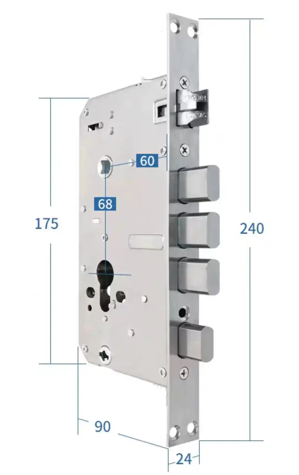3D Face Recognition Unlock Digital Door Lock With Camera FIngerprint Password Unlock Keyless Electronic Door Lock - Magic Electronics