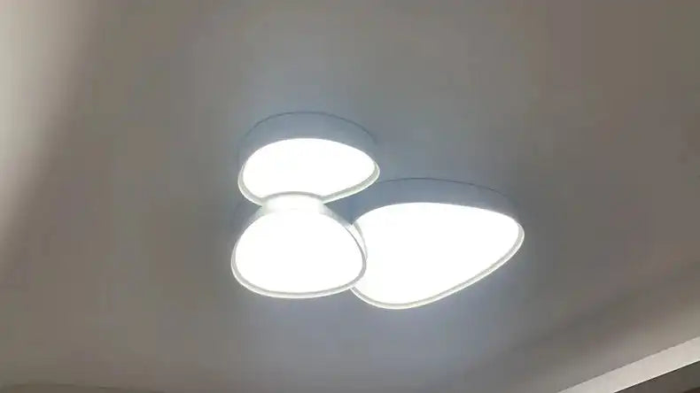 Modern Living Room LED Ceiling Lights Nordic Home Decor Indoor Bedroom Lamp Black White AC 90-260V Ceiling Chandeliers Lighting - Magic Electronics