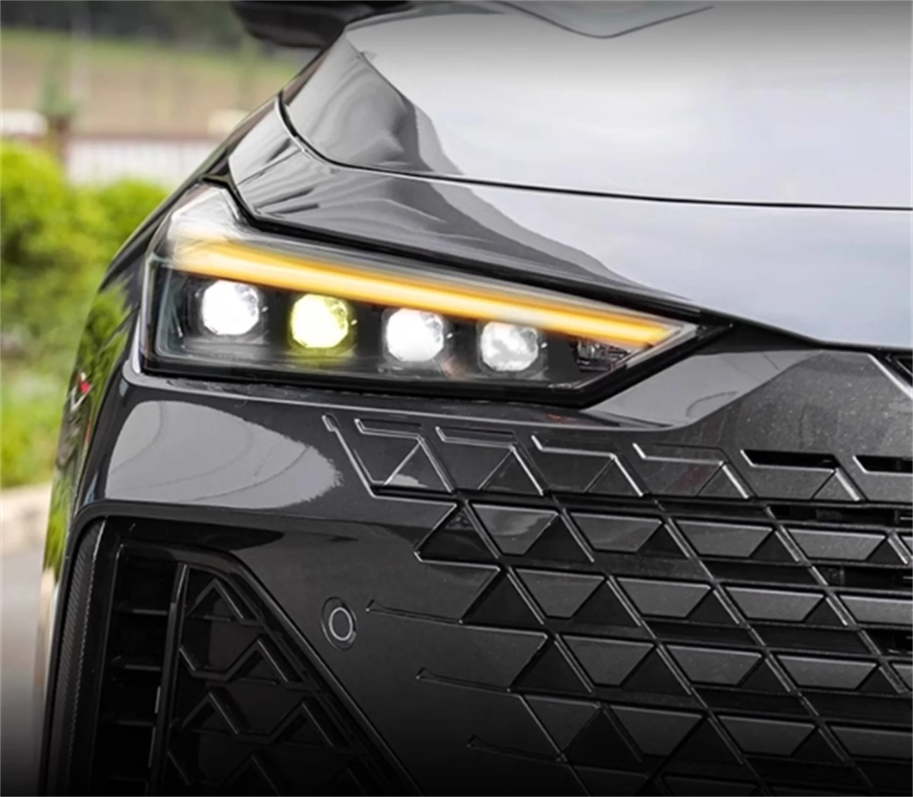 Car Headlight laser Headlamp for Changan univ DRL Daytime Running Light High low beam Turn signal - Magic Electronics