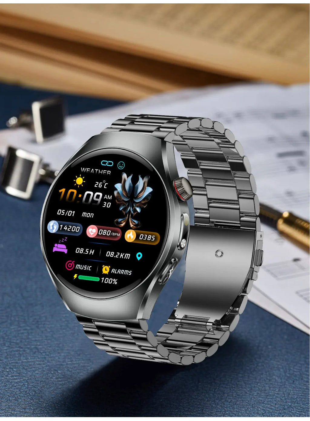 2026New Health Care Analysis ECG+PPG Smart Watch Blood pressure Fitness Uric Acid Blood lipids Bluetooth Call Clock Smartwatches Magic Electronics S5039567ac776472395b87e94fd8deaf5l