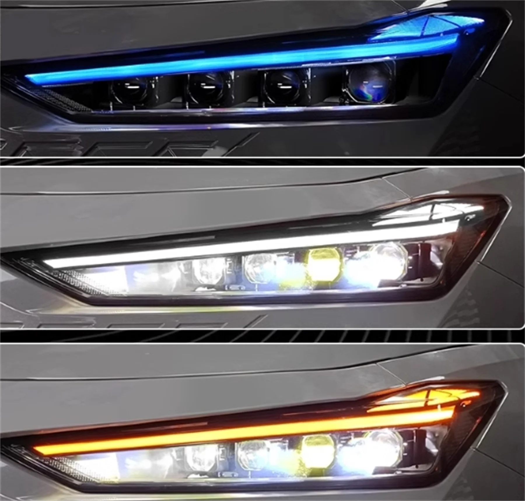 Car Headlight laser Headlamp for Changan univ DRL Daytime Running Light High low beam Turn signal - Magic Electronics