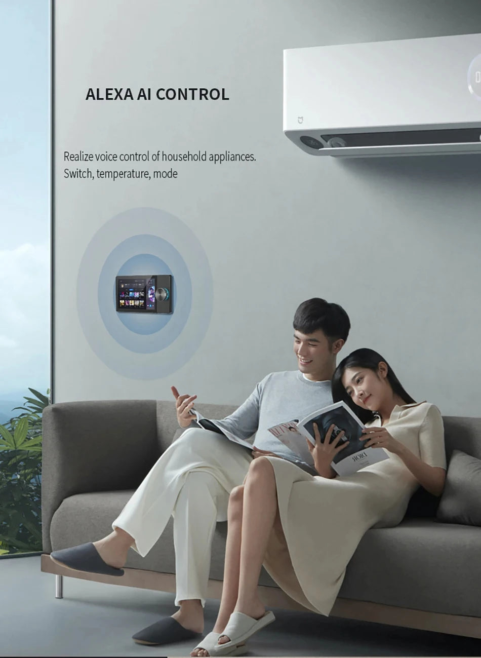 TUYA Smart Home Device Scene control panel Built-in ZIGBEE gateway Bluetooths Audio wall Amplifiers WIFI Background music system - Magic Electronics