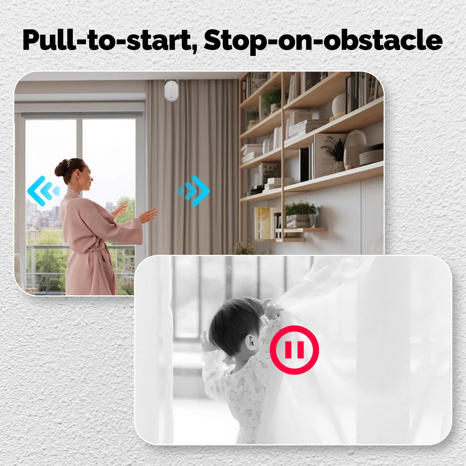 MOES Tuya ZigBee Smart Electric Curtain Robot Timing Auto Opener Closer Light Sensor App Remote Control Support Alexa GoogleHome Magic Electronics S514df1dfd1cf407488079098042c738ej_5b49e32c-5af5-4591-b39e-f2c769390a2e