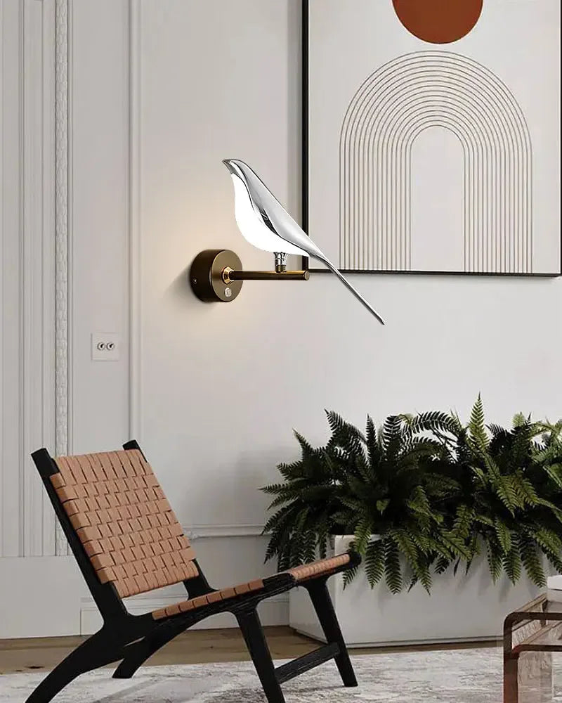 LED Gold Silver Magpie Bird Pendant Light Chandelier for Bedroom Living Room Indoor Hanging Lamp AC110v 220v Drop Shipping Magic Electronics S52d65f38136a4f828ce4270938a73adeS