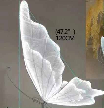 Butterfly Wedding Decor floor light with base LED Lace Ceiling Lamp Romantic Creative Lamps Road Load Walkway Party Stage Lights 120cm with base Magic Electronics S5344b3841b12495786b70b57230f34984 120cm with base