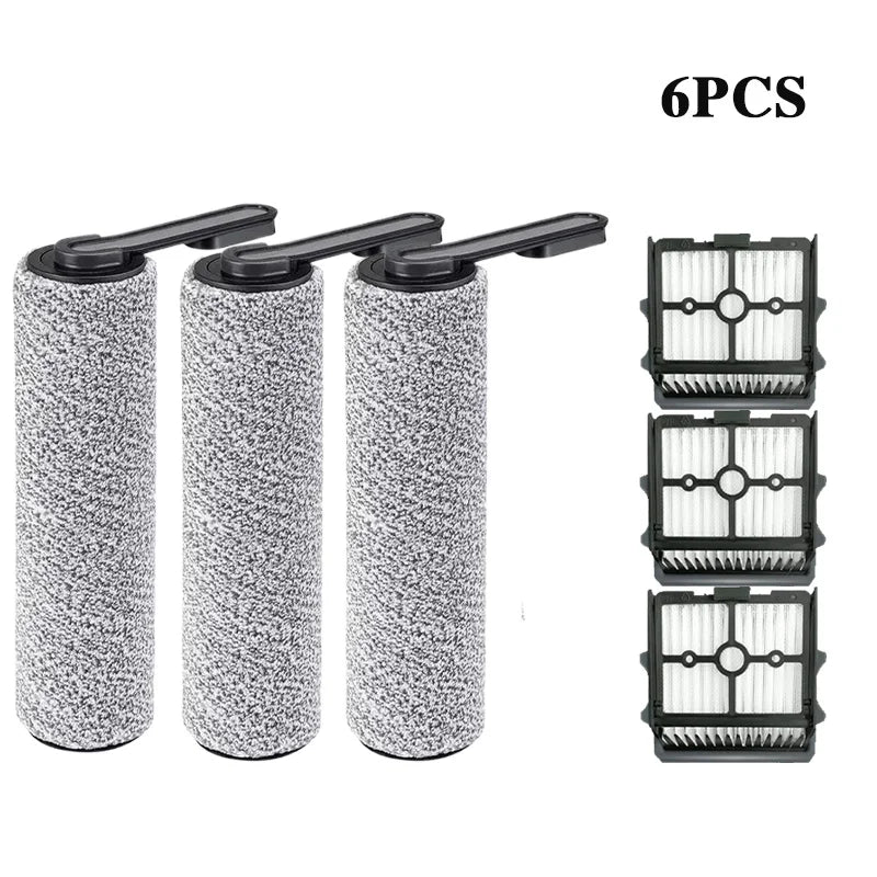 For Tineco Floor ONE S5 Combo Cordless Wet Dry Vacuum Cleaner Accessories Brush Roller And HEPA Filter Replacement Spare Parts 6PCS 2 Magic Electronics S536399dd6a34401a8e3fe02884d64868n 6PCS 2