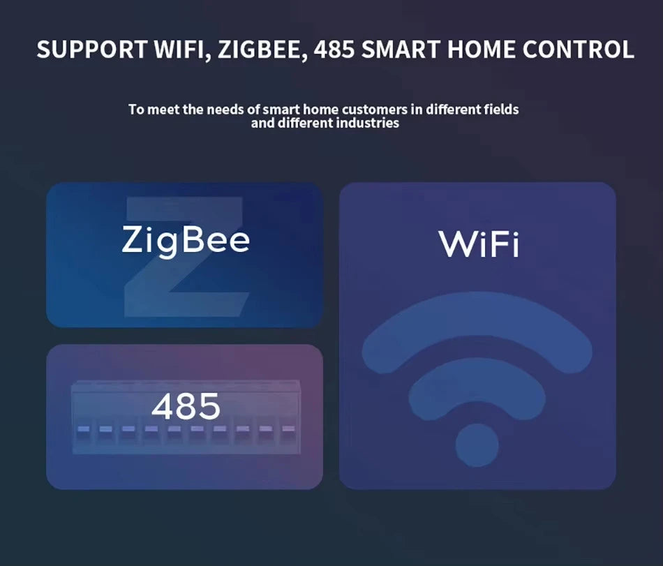 TUYA Smart Home Device Scene control panel Built-in ZIGBEE gateway Bluetooths Audio wall Amplifiers WIFI Background music system - Magic Electronics