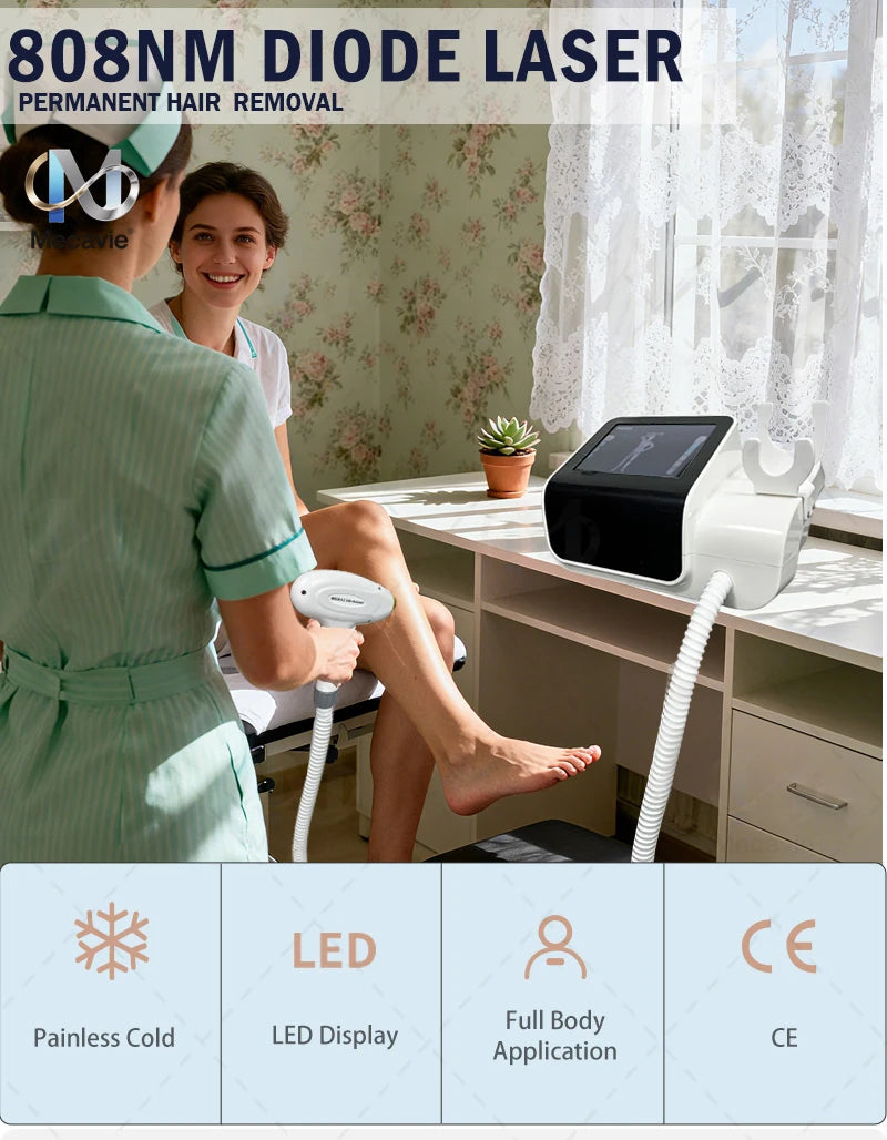 Mini Professional Diode Laser Hair Removal Device 4000w High Power 755nm 808nm 940nm 1064nm Painless Permanent Magic Electronics S58d62e46c19a459687f3a87503549ba0m