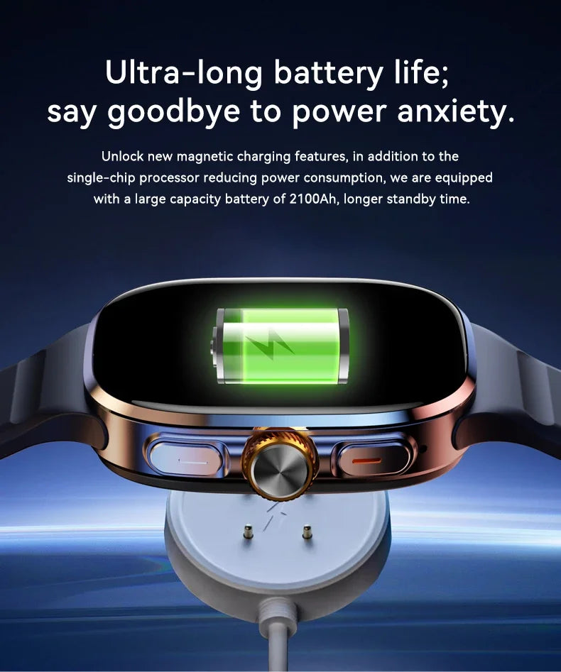 New M99 5G Cellular Version Smartwatch 2.4inch Amoled Larger Screen Android Smart Watch With Rotary Camera Sim Card Slot WIFI - Magic Electronics