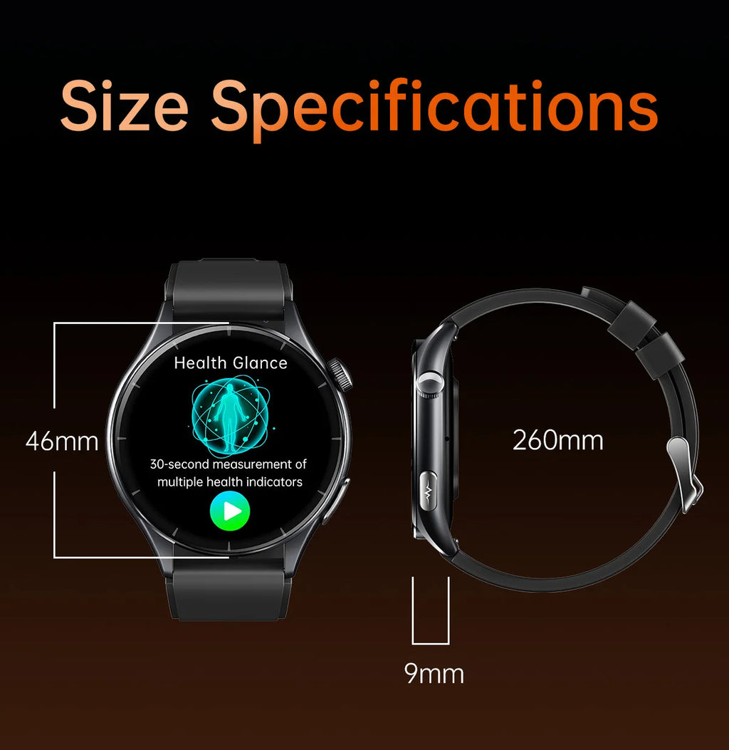 New upgrade High end Analysis Health Smart Watch Sapphire screen ECG Uric Acid BP Blood Oxygen Body Fat HD Call NFC Smart Watch Magic Electronics S5c020db290654230b2094caf0630c4d3A