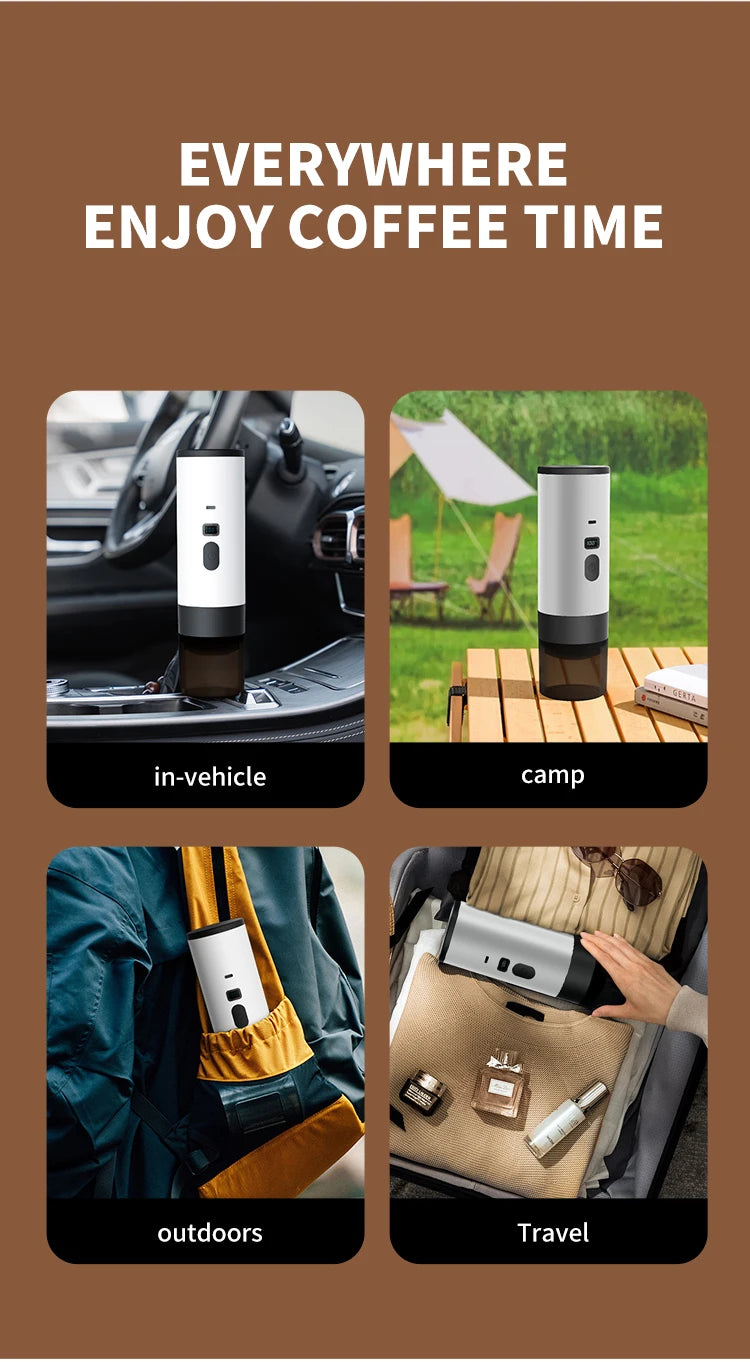 Portable Wireless Charging Coffee Machine 15BAR Multi-function 3 in 1 Fully Automatic Heating Overflow Capsule Coffee Machine Magic Electronics S5c0f3ed44c4146d29b91f4caf60d4b4bM