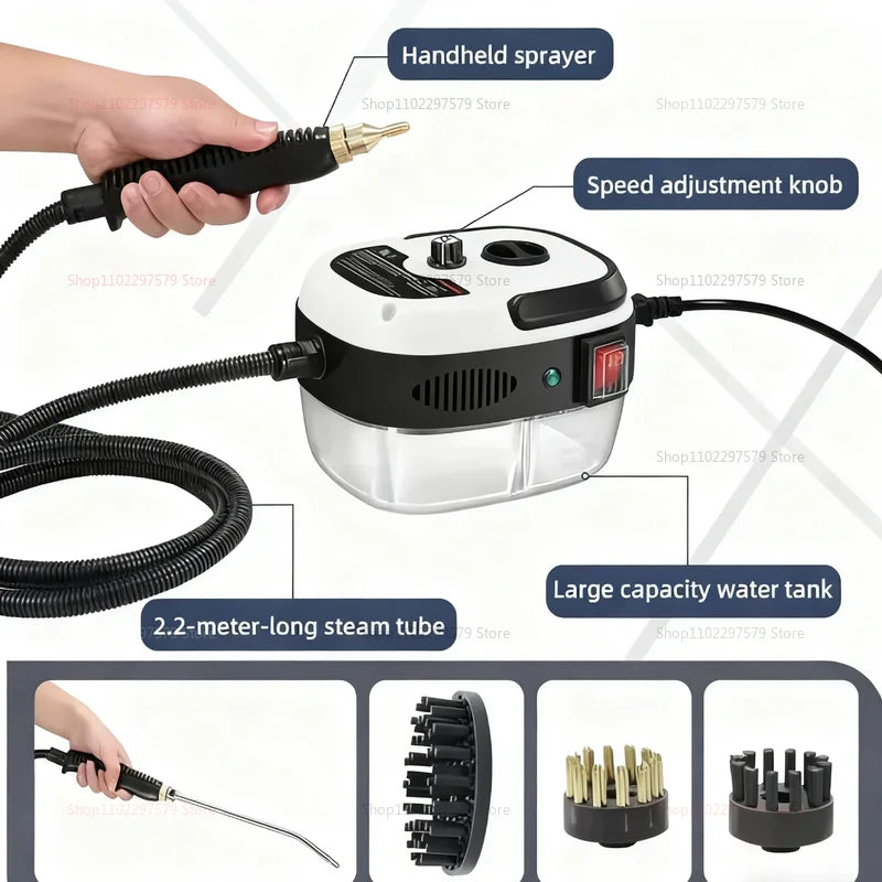 2025 Multi-Functional Home Steam Cleaner High Temperature High Pressure for Range Hood Air Conditioning and Kitchen Cleaning Magic Electronics S5cb09c889c704e85b761d42b5745f550I