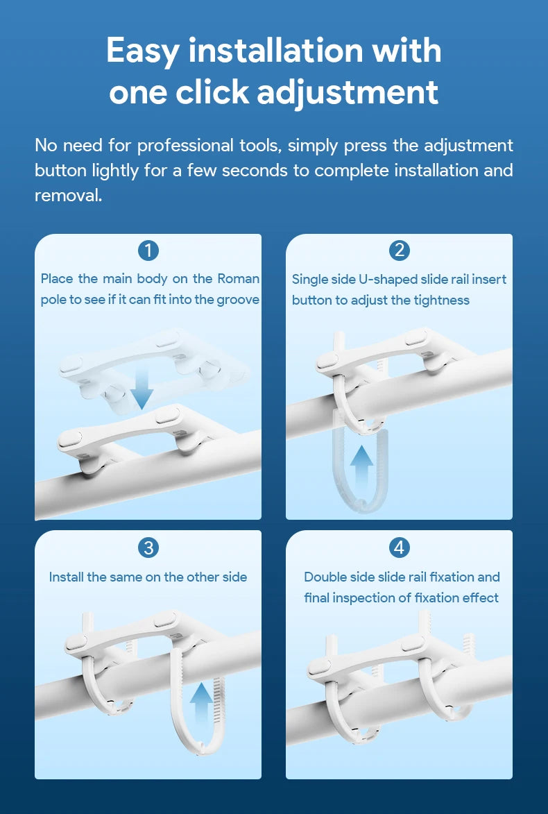 Tuya Smart Curtain Robot Bluetooth/Zigbee Rail Curtain Robot Electric Drive Track Rod Automatic Curtain Opener Voice Control Magic Electronics S5cb82b25d6e249bca619d5c06d860812n