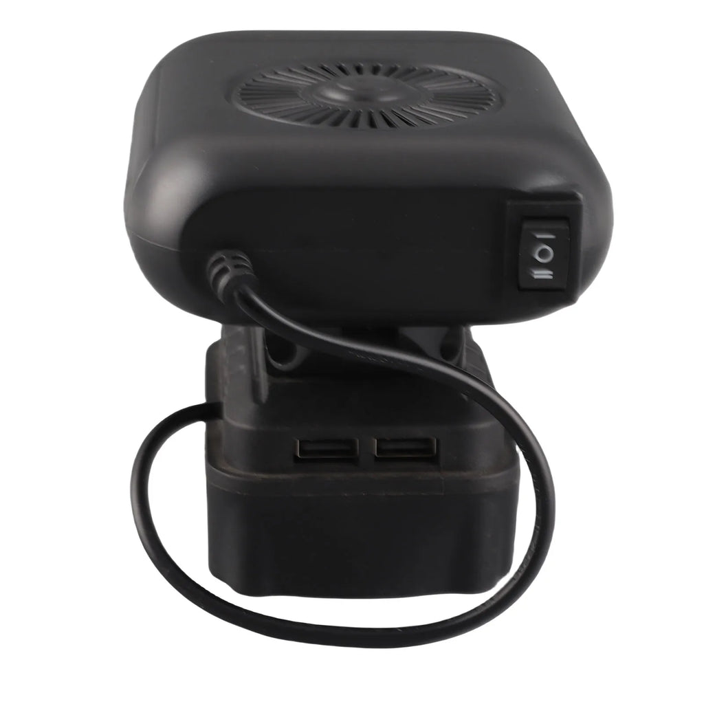 Battery Powered Heater Fast Heating Low Noise Electric Small Space Heater 2xUSB Compact 2 Temperatures for Dorm Home Car Magic Electronics S61eb3a2bb8144df9bc96022ed33b47a7S
