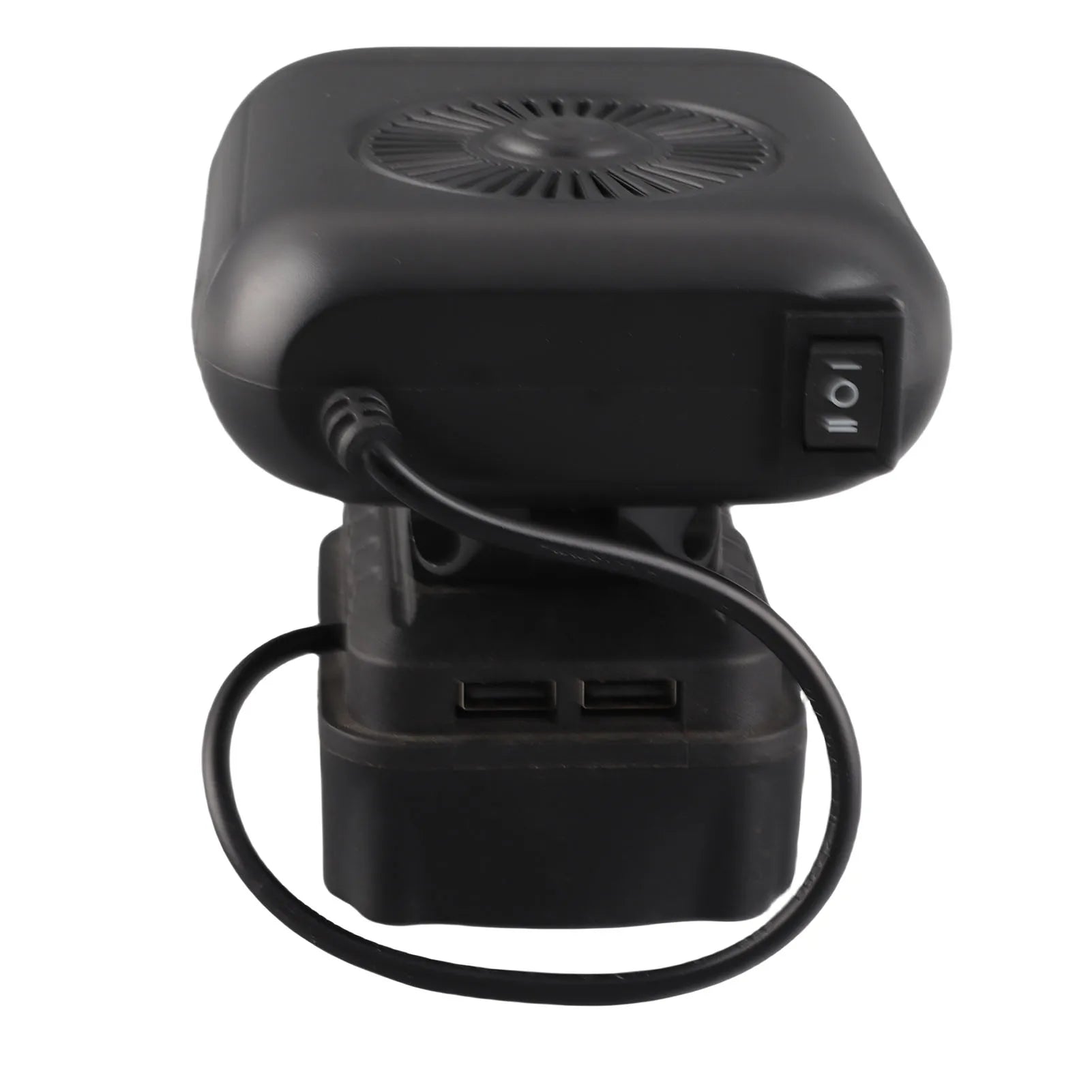 Battery Powered Heater Fast Heating Low Noise Electric Small Space Heater 2xUSB Compact 2 Temperatures for Dorm Home Car Magic Electronics S61eb3a2bb8144df9bc96022ed33b47a7S