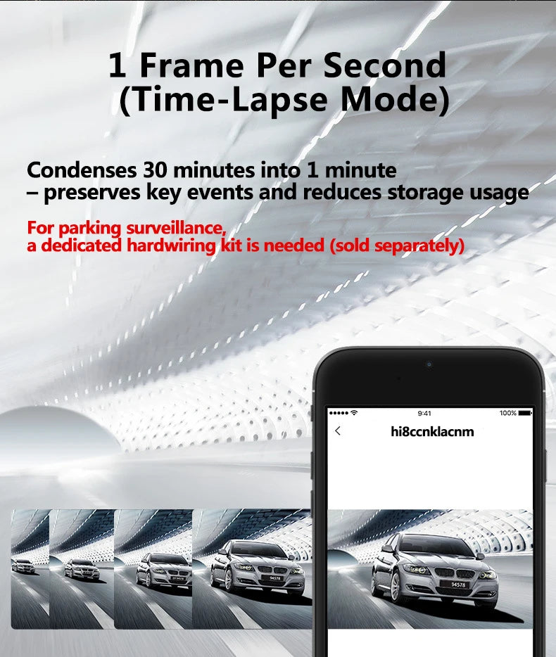 dashcam for car Black box Driving Video Recorders 4K WiFi Mini Front Camera Dash Cam 24H Parking Monitor Car Recording camera - Magic Electronics