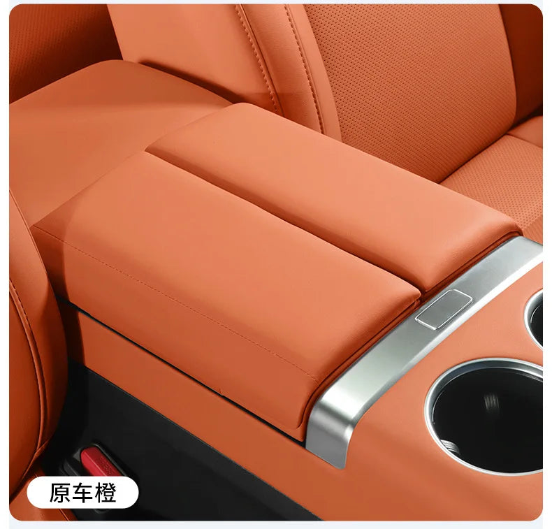 For Li Lixiang L6 L7 L8 L9 Car Armrest Box Protective Cover Ideal Armrest Box Height Increase Leather Scratch-Resistan Pad Magic Electronics S63a2df9624e7462894a940e42885b51cA