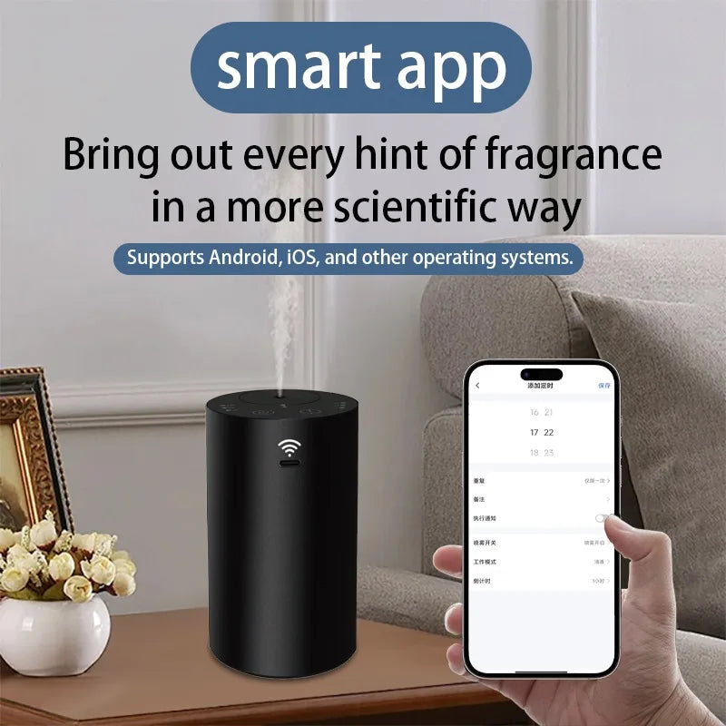 Portable Car Aroma Diffusers APP Connected Fragrance Smell Distributor Suitable for Office Home Car Fragrance Diffusers Magic Electronics S65584c22f0a345df87077dbd827dd84eY