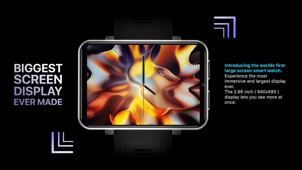 DM100 4G LTE 2.86" Android Smart Watch Android 7.1 OS Phone Watch 32 ROM 5MP Camera 480*640 Screen 2700mah Battery Smartwatch Magic Electronics S657de2d464154fc6a068f46324e785bd3
