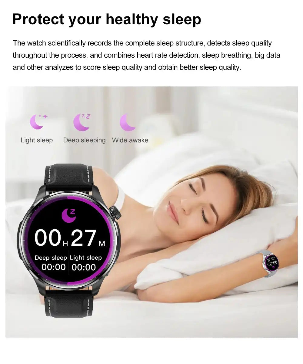 2026 New GPS SmartWatch BluetoothCall IP68 Waterproof AMOLED Screen Custom AOD Watch Face Sport Smartwatch Men Women Android iOS - Magic Electronics