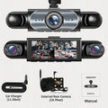 4 Channel Dash Cam 360° Car Video Recorder Black Box with Night Vision 24/7 Parking Monitor G-Sensor Loop Recording auto parts 4ch dash cam Magic Electronics S6736466acd2b487ab18c9eb9c9e20fd9u 4ch dash cam
