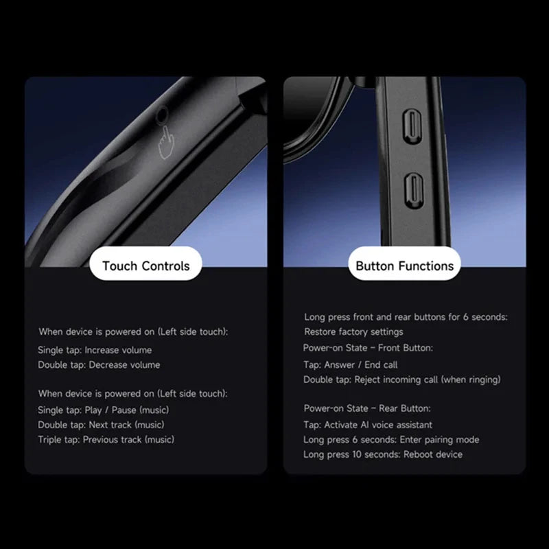 Lenovo 8K HDSmart AI Glasses With 100mp Camera Chat GPT Touch Sport Sunglasses Bluetooth Calling Music Player For Men Women Gift Magic Electronics S6844614767c9480bb0c569ef38e9376dL