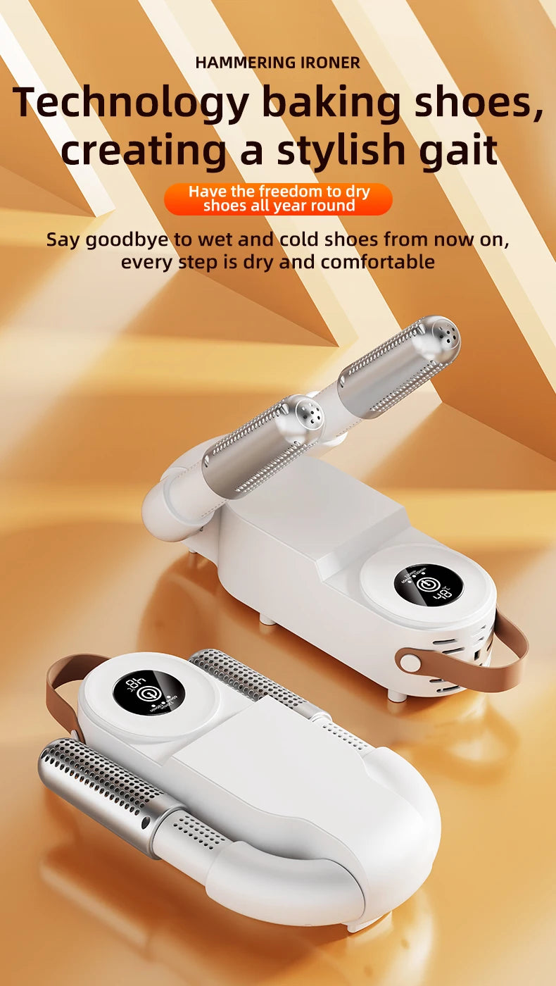 HOMEFISH Intelligent Shoe Dryer Quick Drying Deodorizing Sterilizing Adjustable Timer Household Shoe Warmer And Heater - Magic Electronics
