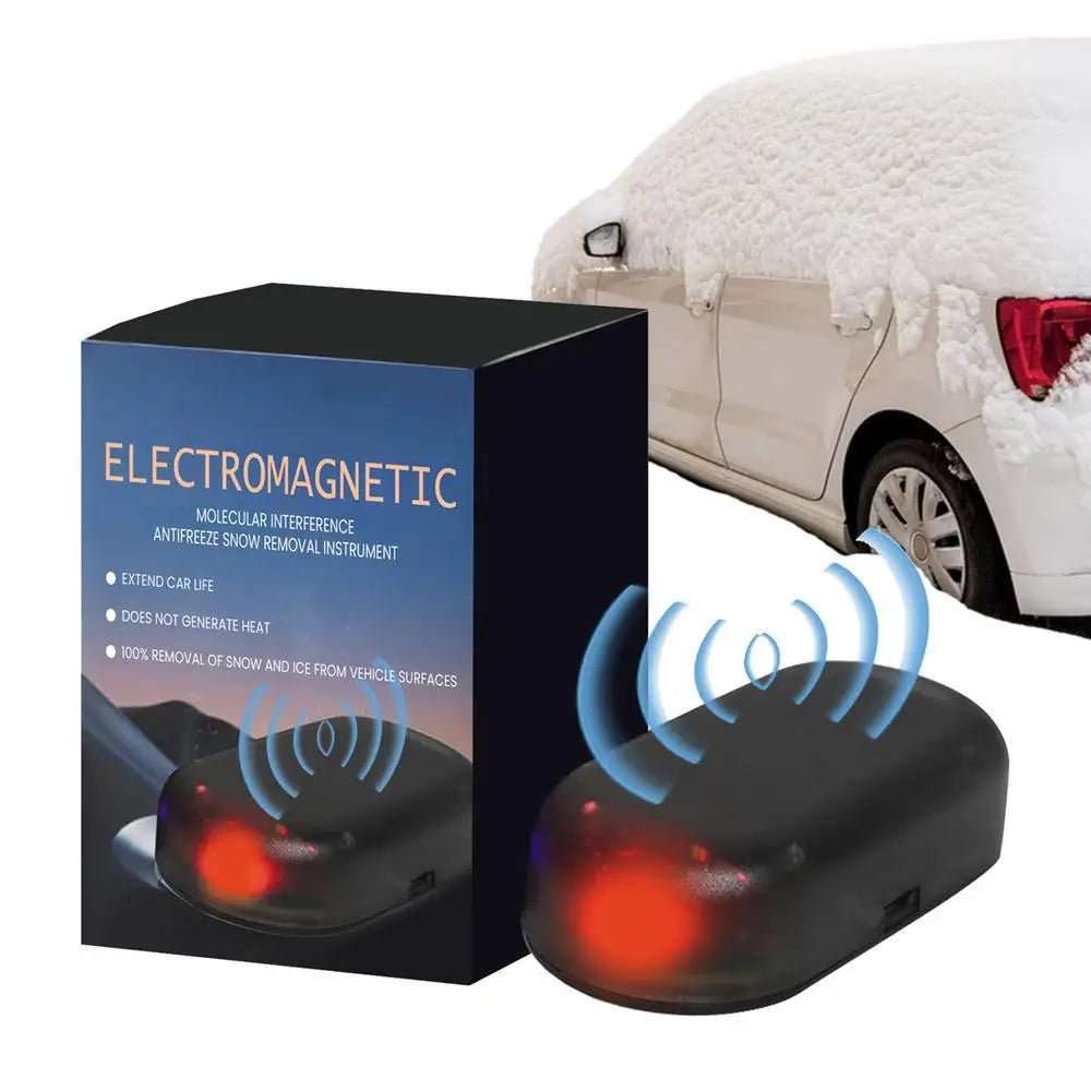 Solar Instant Lamp Heating Car De-icer, Car Molecular Deicing Instrument, Electromagnetic Solar Anti-theft Light, Car Instrument Magic Electronics S68bbb485ebc14e02b4ab14f6a598e01dt