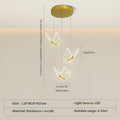 LED Modern 3-Head Butterfly Pendant Ceiling Light, Bedhead Indoor Living Room Dining Room Kitchen Decorative Lighting 3 heads Magic Electronics S6902c4ab002446c09c5348981f7fe55dF 3 heads