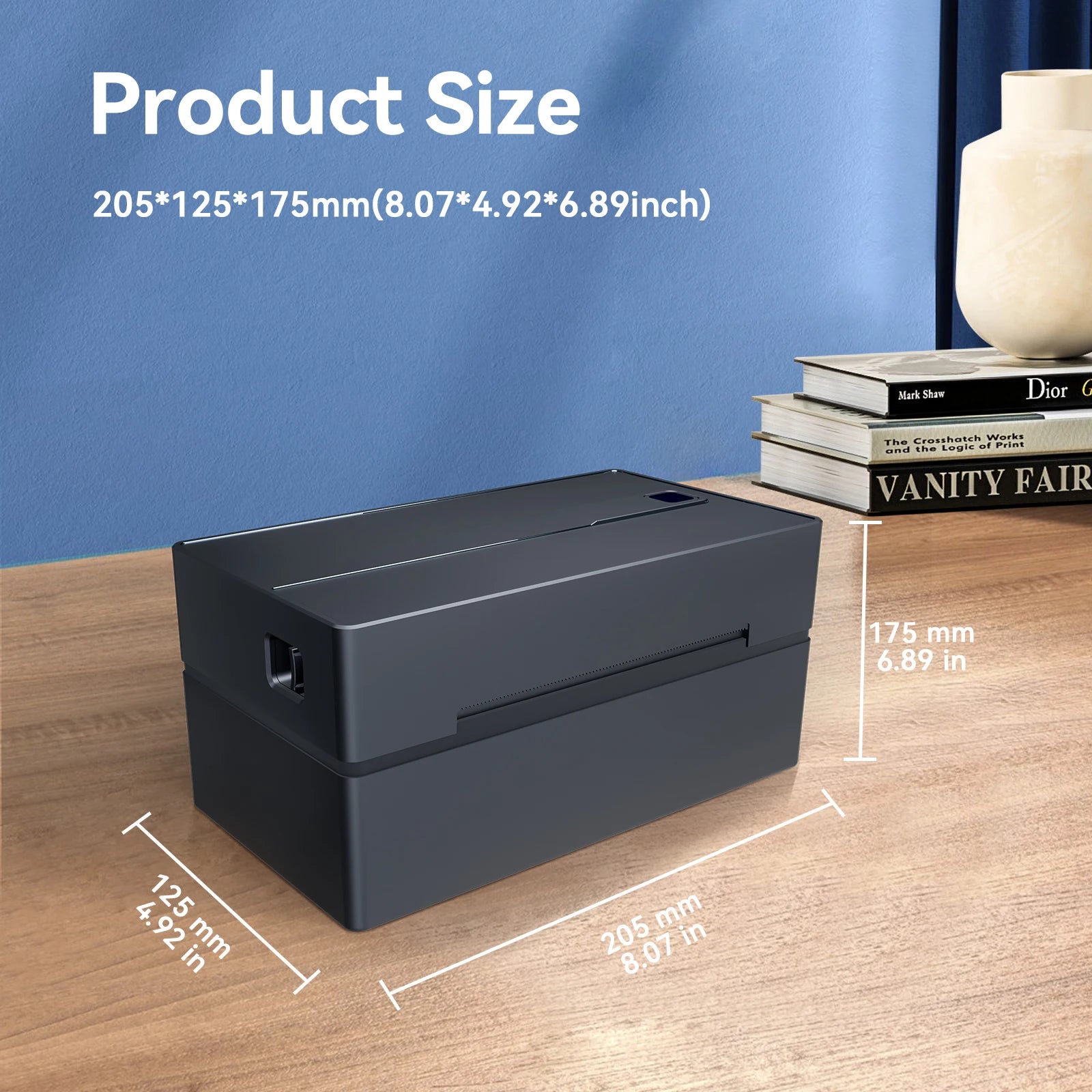 Thermal Label Printer Portable No Ink Required 203DPI 4x6 for Small Business Bluetooth USB High Speed Express Airway Bill Magic Electronics S6913e0e790f64963b9932fc3fcbad9bb9