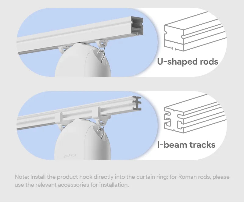 Tuya Smart Curtain Robot Bluetooth/Zigbee Rail Curtain Robot Electric Drive Track Rod Automatic Curtain Opener Voice Control Magic Electronics S6a85fbc6db054202bbc3b4a0aeb74908o