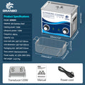 Ultrasonic Cleaner 3L 120W/180W Heater Timer Knob Control 40KHz Ultrasonic Cleaning Machine for Dental Tools 3D Models 3L 120W China Magic Electronics S6a8e9186ffa74ef68d3931a6313ec3b9C 3L 120W China