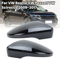 Rearview Mirror Cover Cap For Volkswagen Scirocco Beetle CC EOS Passat 2009 2010-2017 Painted Black With Buckle Car Accessories China Mainland Magic Electronics S6abba93dbf2840e782ea048dffceb058w China Mainland