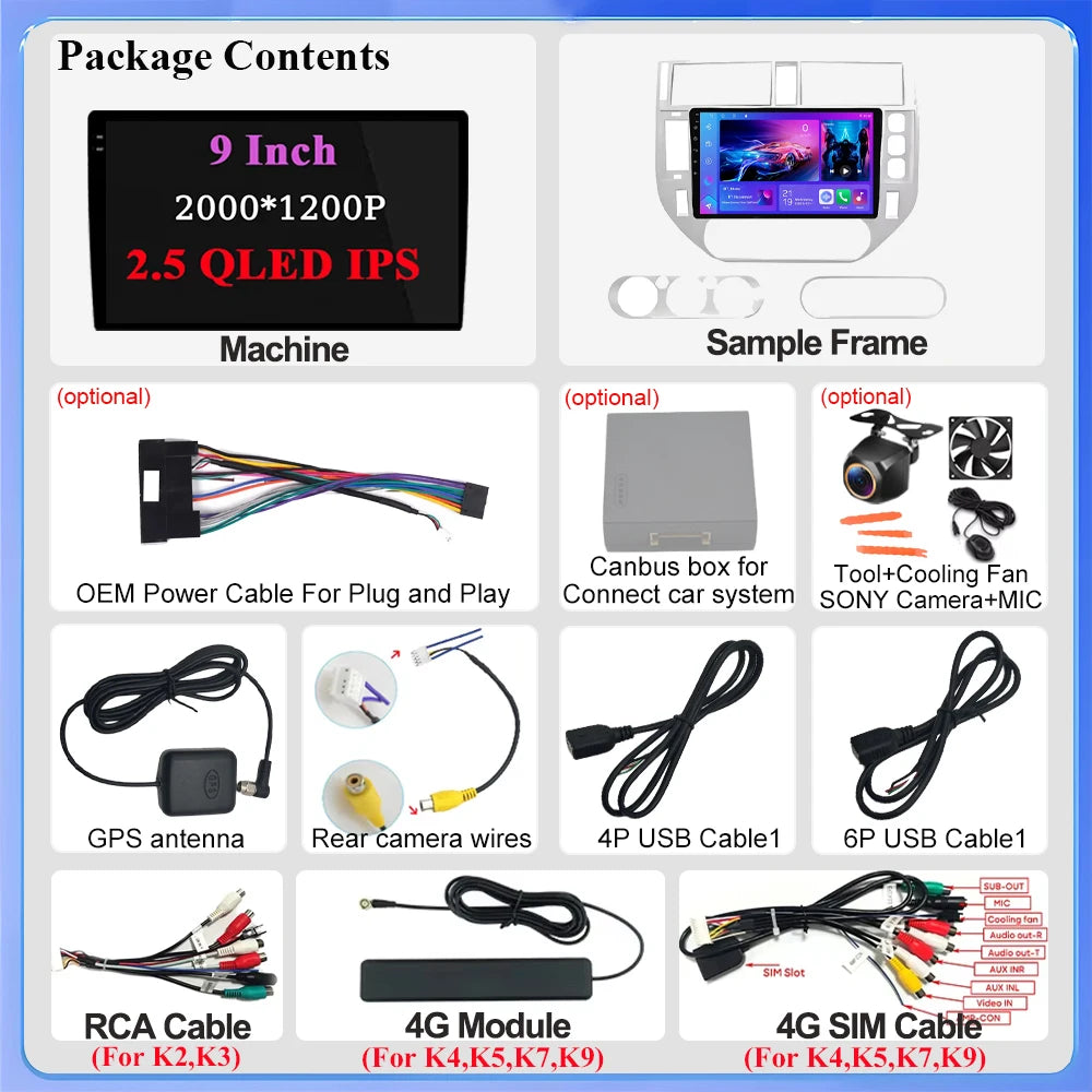 Android 15 Car Radio For Ford Kuga MK1 2008-2012 Multimedia Player Stereo Navigation GPS Wireless Bluetooth Head Unit WIFI 5G Magic Electronics S6c4c0b394c3b40a1ac104ef8c5940e4d7
