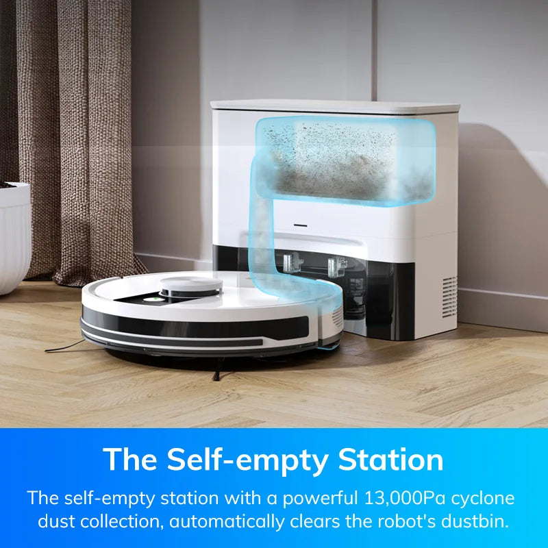 ILIFE A12 Pro Robot Vacuum and Mop Combo,LIDAR Navigation, self collection dust, 3000Pa suction, app/remote control Magic Electronics S6cf13ce52b94487ea10974e271235b9aZ
