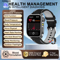New Laser Treatment Three High Smart Watch Men ECG Heart Rate Uric Acid Health Tracker 1.95 inches Sapphire Glass SmartBracelet Starlight Leather Sports Health Watch Magic Electronics S6e9caf71525d40a3b8ad590b1d03dde3W Starlight Leather Sports Health Watc