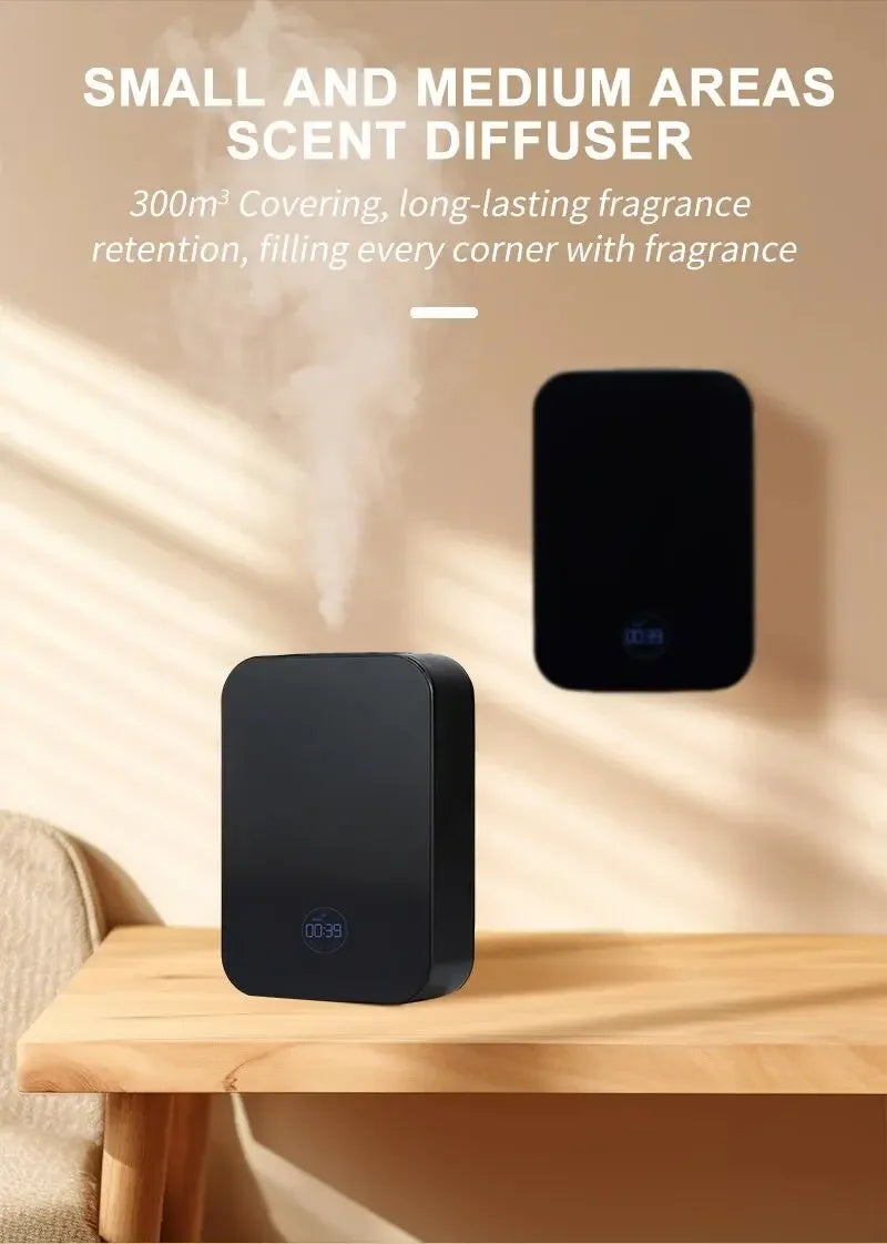 Intelligent Aromatherapy Diffuser for Large Room Fragrance Diffusers Wall Mounted Aroma Diffuser Machine Electric Smell for Home Magic Electronics S6f82ede09f33472badc95631f69f93062